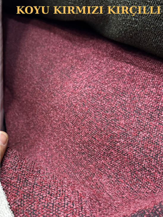KIRÇILLI KETEN DOKUMA (5 RENK) ÇOK AL AZ ÖDE - 4